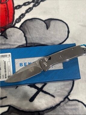 Benchmade Folding Knife - Silver